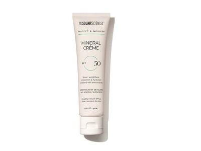 Product shot off MD Solar MineralCreme50 on a white background