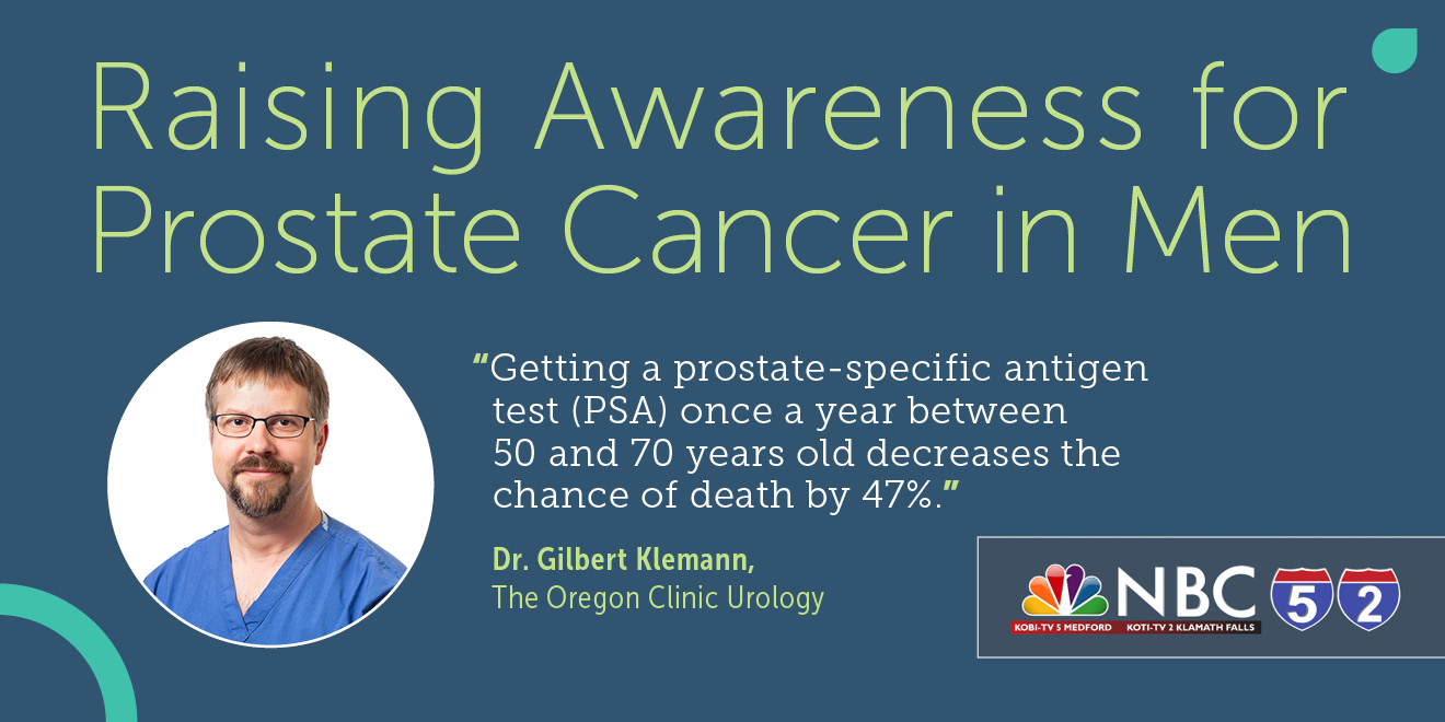 Prostate Cancer News Story - Dr. Gilbert Klemann