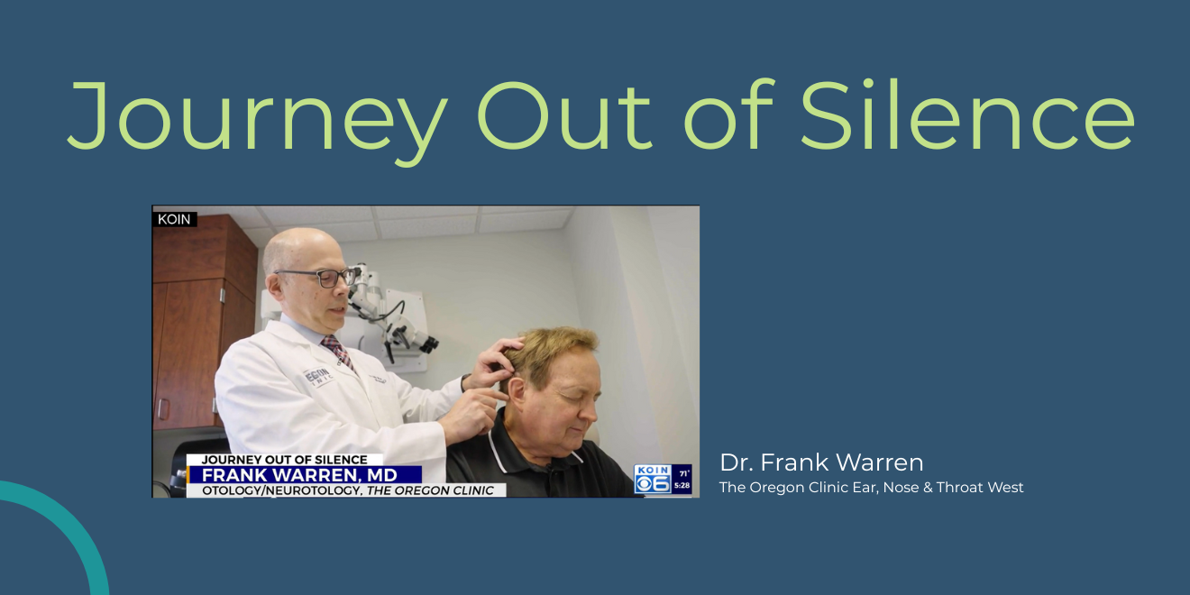 Blog banner - Dr. Frank Warren helps with Jeff Gianola's journey with deafness