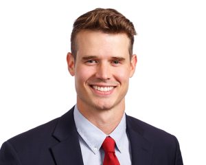 Headshot of Dr. Justin Hall with The Oregon Clinic Ear, Nose & Throat
